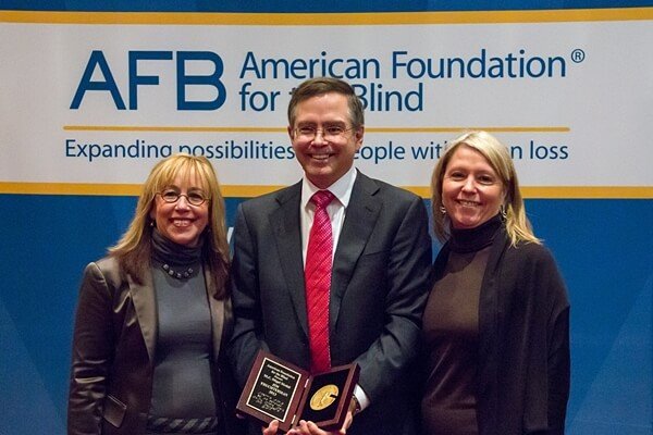 2013 AFB American Foundation for the Blind, April 2013, Bookshare Award 2013 AFB American Foundation for the Blind, April 2013, Bookshare Award